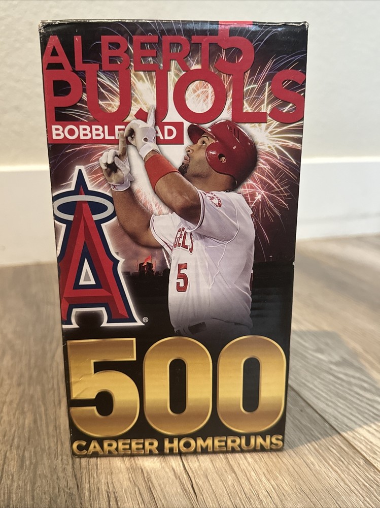 Los Angeles Angels Albert Pujols 500 Career Home Runs Bobblehead SGA new in box