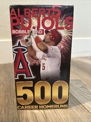 Los Angeles Angels Albert Pujols 500 Career Home Runs Bobblehead SGA new in box