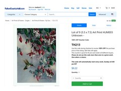 (5.5 x 7.5) Art Print HUM003 Unknown