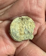Pope Medieval Lead Papal Bulla Seal – Unknown Year / South Carolina Estate #D7