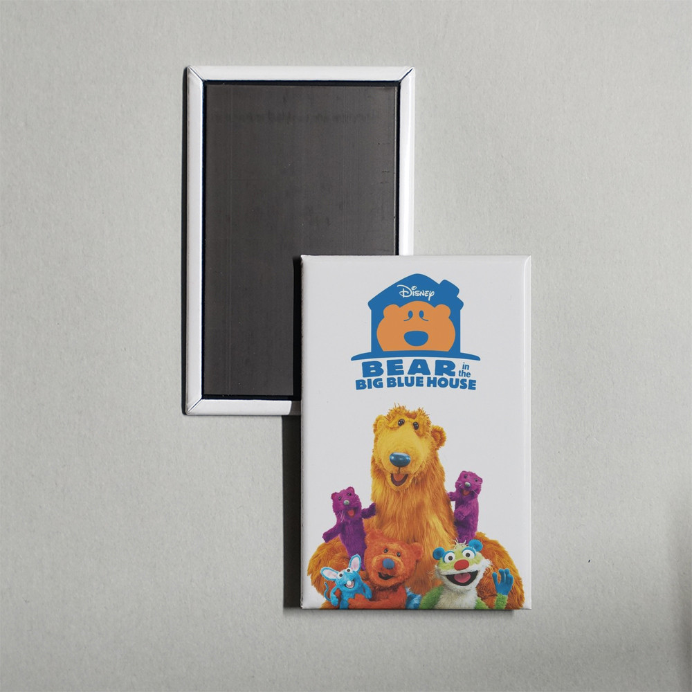 Bear in the Big Blue House Mini TV Show Poster Fridge Locker Magnet