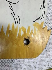 1980s VTG Wooden Mother Goose Magazine / Book Slide Missing Dowels Set of 2