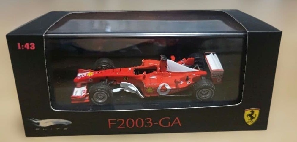 Hot Wheels Elite Ferrari F2003-G Michael Schumacher 1:43 Unopened Model