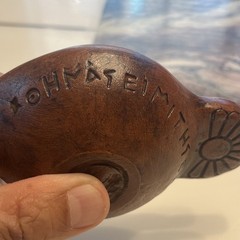 Greek Terracotta Oil Lamp Replica – Votive Offering of the Courtesan Athena