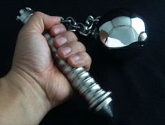 Martial Arts Hammer Meteor Hammer Kung Fu Stainless Steel Chain Whip