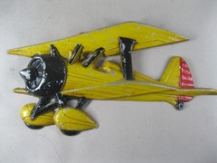 Lot of 3 Vintange Die Cast Aluminum Childrens’ Wall Hangings