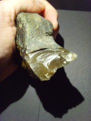 Lower Paleolithic -Fine Acheulean chisel/chopper. c.500,000+ BP.