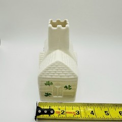 Lot Of 6 Vintage Belleek Irish Shamrock Porcelain Harp Murphys Pub St Patrick’s