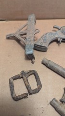 True Metal Detector Find Lot Of Junk From Old Driveway Tearout In Old Kcmo