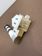 Country Crafts by C Henson Wooden Lighthouse Bodie Island