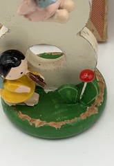 VTG Complete Sevi Wooden Birthday Cake Toppers Handmade In Italy Set of 11