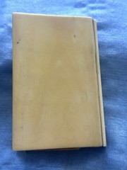 ART NOUVEAU MUSEUM QUALITY and STERLING SILVER DANCE CARD W/PENCIL ORIGINAL BOX