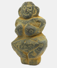 Ancient Mother Goddess Near East Idol Stone Figure Fertility Idol 2000 BC