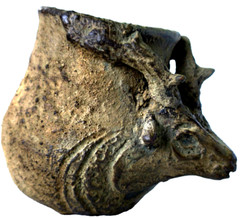 300 BC Artifact Ancient Roman Pottery Terracotta Ceramic Drinking Vessel Mug Cup