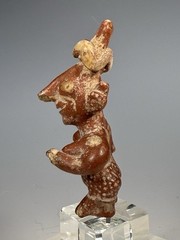 Pre-Columbian West Mexico Jalisco Terracotta Female Figure ca. 300 BCE-300 CE