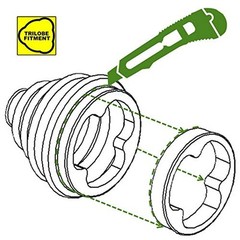 Universal CV Boot Kit Split Constant Velocity Joint Gaiter Stretchable Replace
