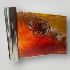 Vitrum Fused Glass Decorative Art Piece | Greece | Beautiful Condition