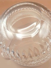 Edwardian Irish Hand Cut Crystal Wine Rinsers, Very Unique, Quality Pieces