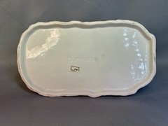 1990s Fitz and Floyd Bonnet Hill Butter Dish