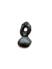 Ancient Viking Bronze Amulet Pendant Antique Artifact 1.76g