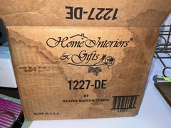 SET 2 Home Interiors Gold Wire Wall Shelf Glass Insert 9”X5”X7” Hollywood NOS