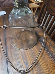 Vintage Home Interiors Bell Metal Rustic Hanger & Bracket New See Desc.