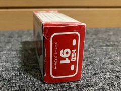 Tomica Ferrari Testarossa Japan No.91 Clear Case Age-Related Wear