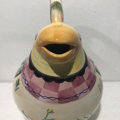 Fitz and Floyd “Gypsy Chicks” Teapot, Only Used For Display, Original Packaging