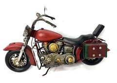 Folk Art Motorcycle Sculpture
