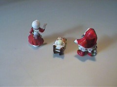 VINTAGE 1960’S MINIATURE BONE CHINA NURSERY RHYME LITTLE RED RIDING HOOD