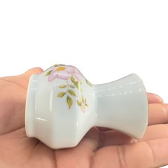 Leart Miniature Bud Vase Hand Crafted In Brazil Flowers Design Vase Porcelain