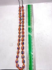 Beautiful Old Chevron Glass Beads, Vintage Chevron Beads for Collection