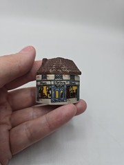 Vintage 1980s Wade ” Whimsey-on-Why” Village series #2, Antique Shop