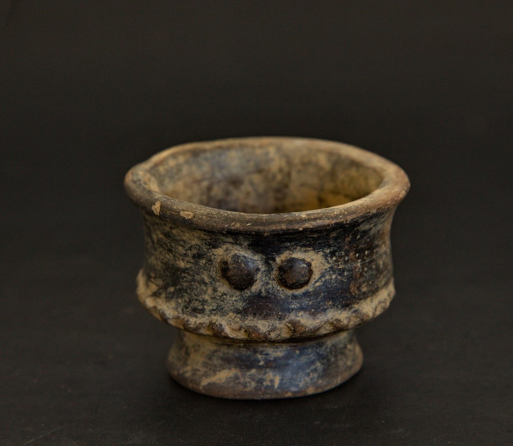 Tyrona Tairona Colombia Pre Columbian Ceramic Clay Tiny Bowl 200BCE-1600CE