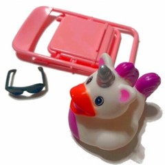 FREE SHIP – UNICORN CRUISING RUBBER DUCK FOLDING CHAIR DASHBOARD CRUISE DUCKIE