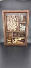1980s Native American Chippewa Gallery Box – Hand-Dated 8/4/1988 Mt. Pleasant
