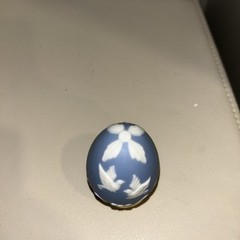 FRANKLIN MINT PARIAN STYLE EGG WITH STAND VTG 1988 COLLECTOR’S TREASURY OF EGGS