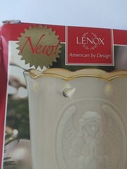 Lenox Angelic Visions Praying Angel Votive 3.25″ 822385 New Cindition