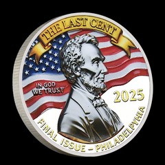 The Last Cent 2025 Lincoln Commemorative Coin Collectible Gift