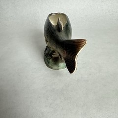 Vintage Napcoware Black Bass C-6462 Fish Planter