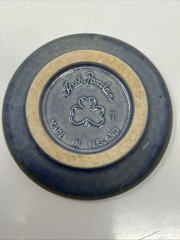 Vintage Irish Porcelain Miniature Plate . Made in Ireland .