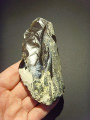 Lower Paleolithic – Superb Acheulean side scraper. c.450,000 BP.
