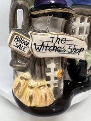Blue Sky Clayworks Halloween The Witches Shop, Village House, Candle House, NEW