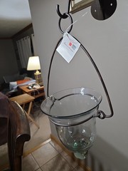 Vintage Home Interiors Bell Metal Rustic Hanger & Bracket New See Desc.