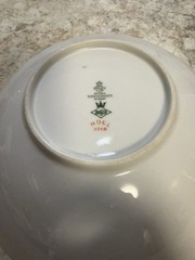 Rare Vintage Bavaria Tirschenreuth Germany Pasco Noel Bowl 3748
