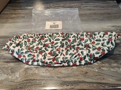 Longaberger Xmas Yuletide Treasures OE Holly Liner Item # 212617