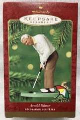 2000 Hallmark Keepsake Christmas Ornament QXI4324 Arnold Palmer PGA Golf