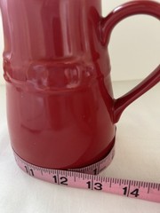 Longaberger Red Pitcher