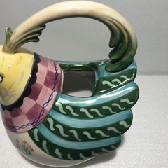 Fitz and Floyd “Gypsy Chicks” Teapot, Only Used For Display, Original Packaging