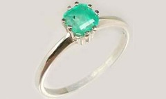 19thC Antique ½ct+ Emerald Colombia+Ring Ancient Rome General Lucullus Gem 100BC